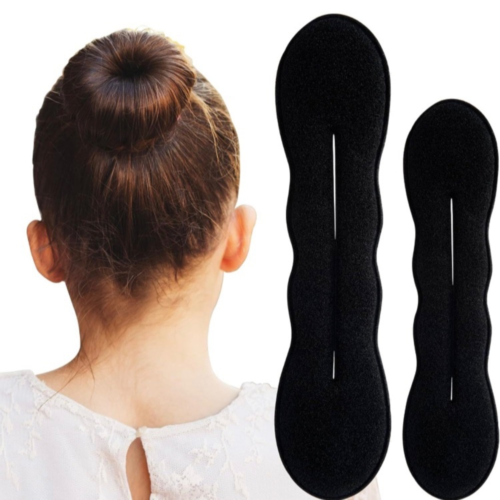 Elegant Black Women's perfect bun